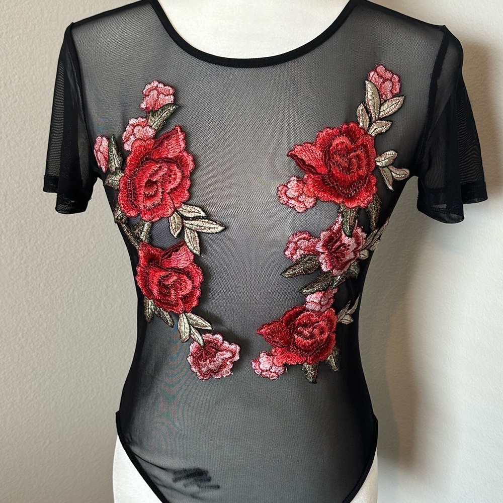 Mesh blouse
